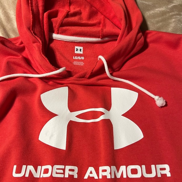 Under Armour Mens Sportstyle Big Logo Hoodie - Picture 2 of 2